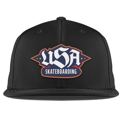 USA Skateboarding Team Logo Flat Elite XGen™ Black 