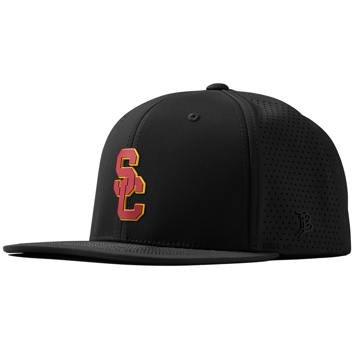 University of Southern California "USC Stacked" Flat Elite XGen™ Black