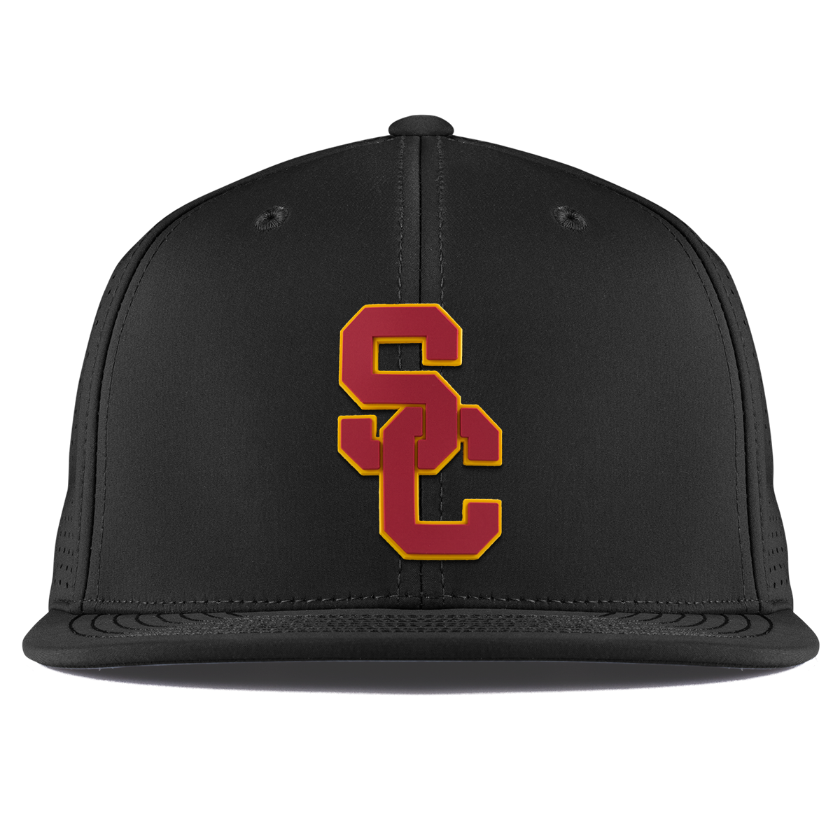 University of Southern California "USC Stacked" Flat Elite XGen™ Black