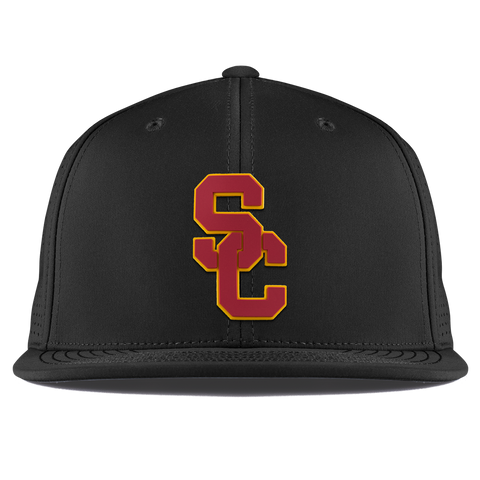 University of Southern California "USC Stacked" Flat Elite XGen™ Black