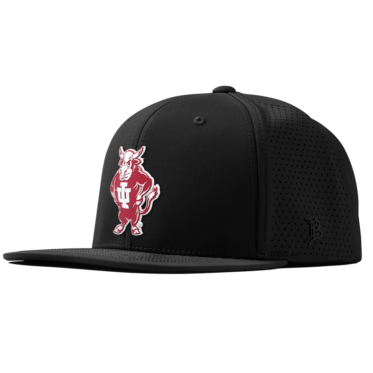 Indiana University "Vintage Bison" Flat Elite XGen™ Black