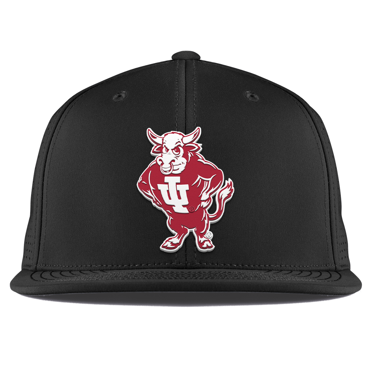 Indiana University "Vintage Bison" Flat Elite XGen™ Black