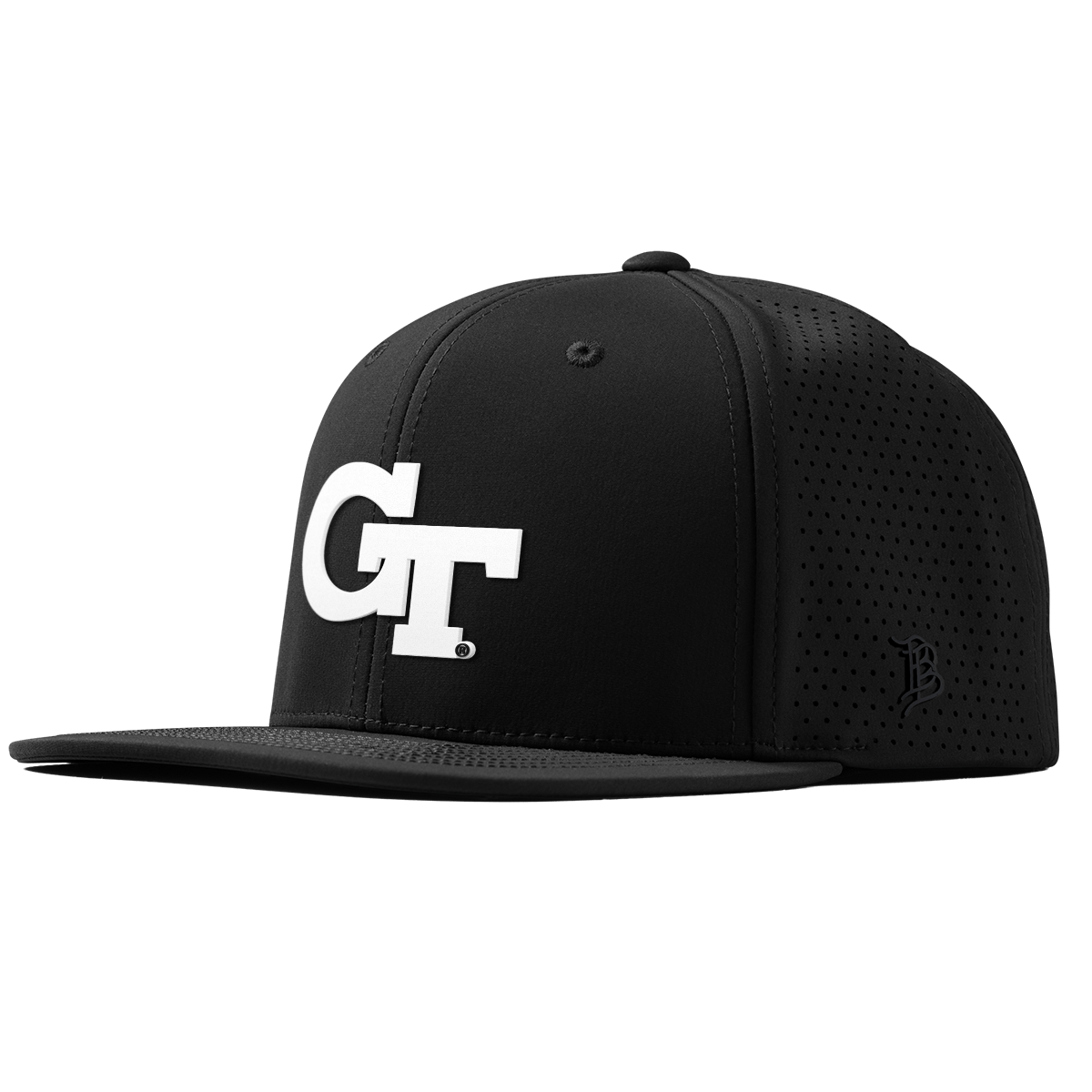 Georgia Tech University "Vintage Georgia Tech Team Logo" Flat Elite XGen™ Black 