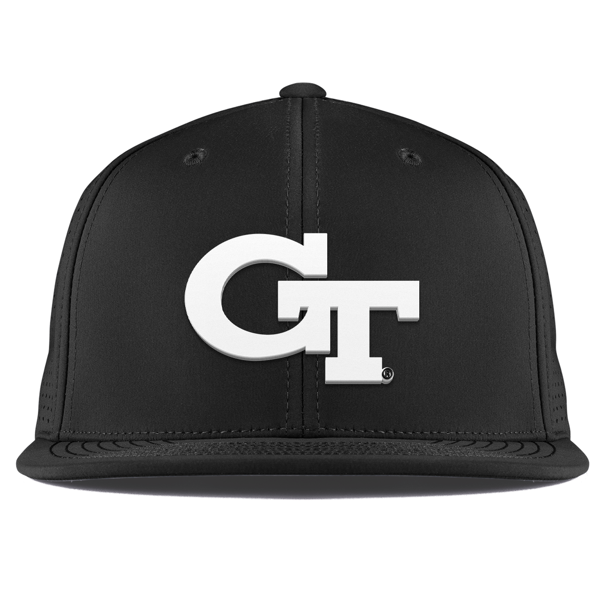 Georgia Tech University "Vintage Georgia Tech Team Logo" Flat Elite XGen™ Black 
