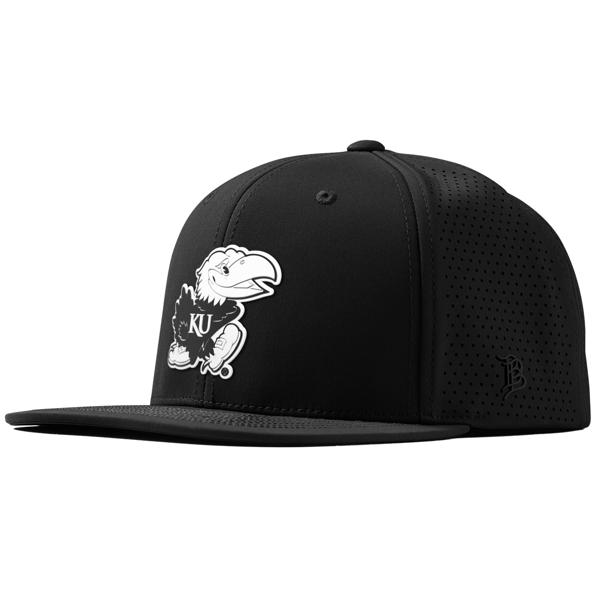 University of Kansas "Vintage Jayhawk" Flat Elite XGen™ Black