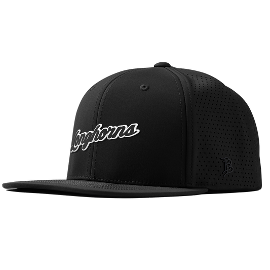 University of Texas "Vintage Texas Longhorn Script" Flat Elite XGen™ Black