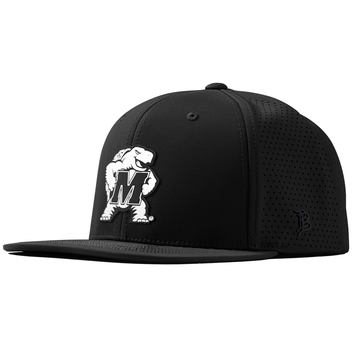 University of Maryland "Vintage Maryland Team Logo" Flat Elite XGen™ Black