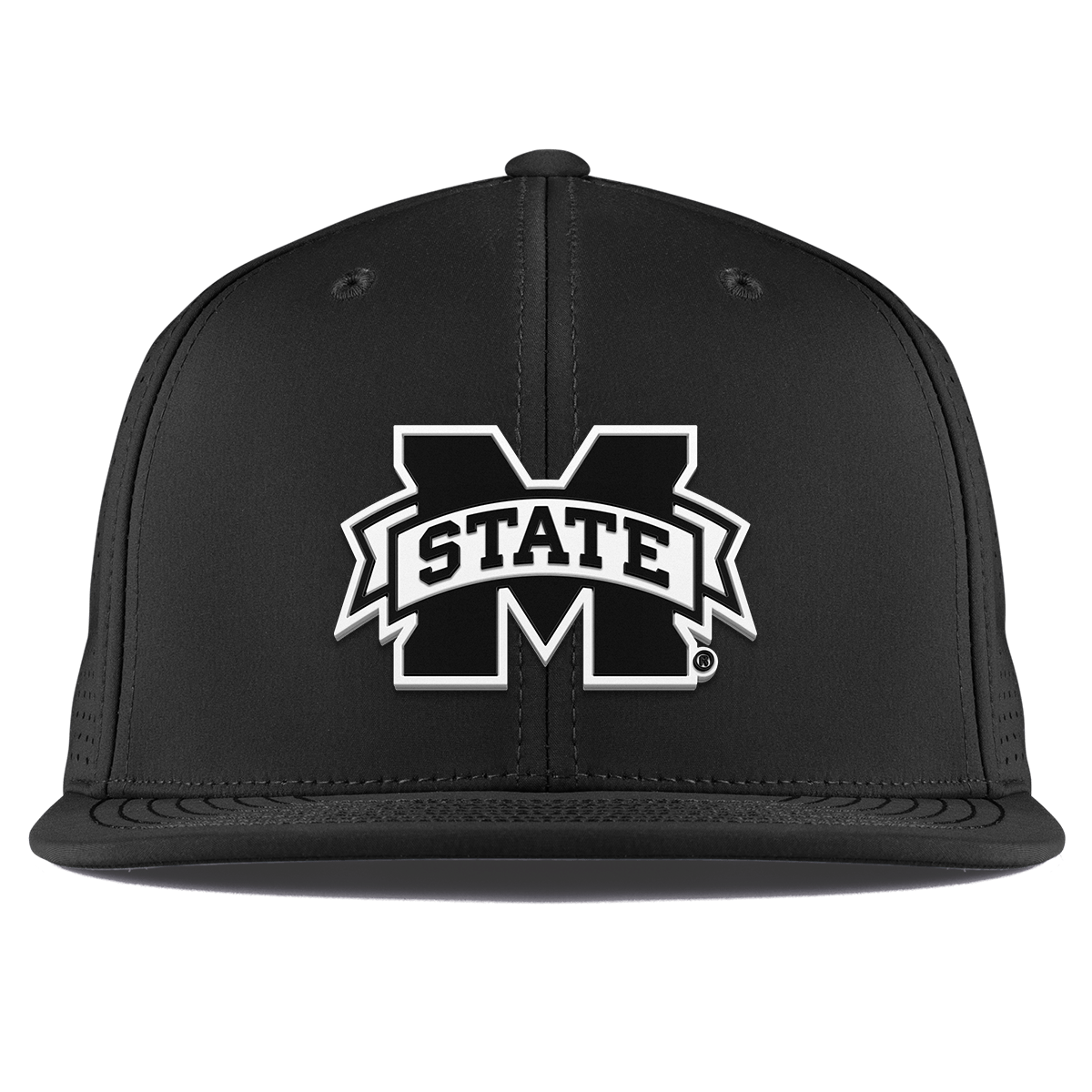 Mississippi State University "Vintage Miss State Team Logo" Flat Elite XGen™ Black