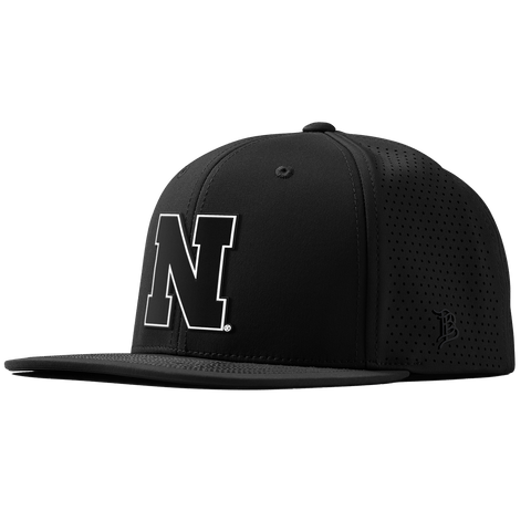 University of Nebraska "Vintage Nebraska Team Logo" Flat Elite XGen™ Black Black