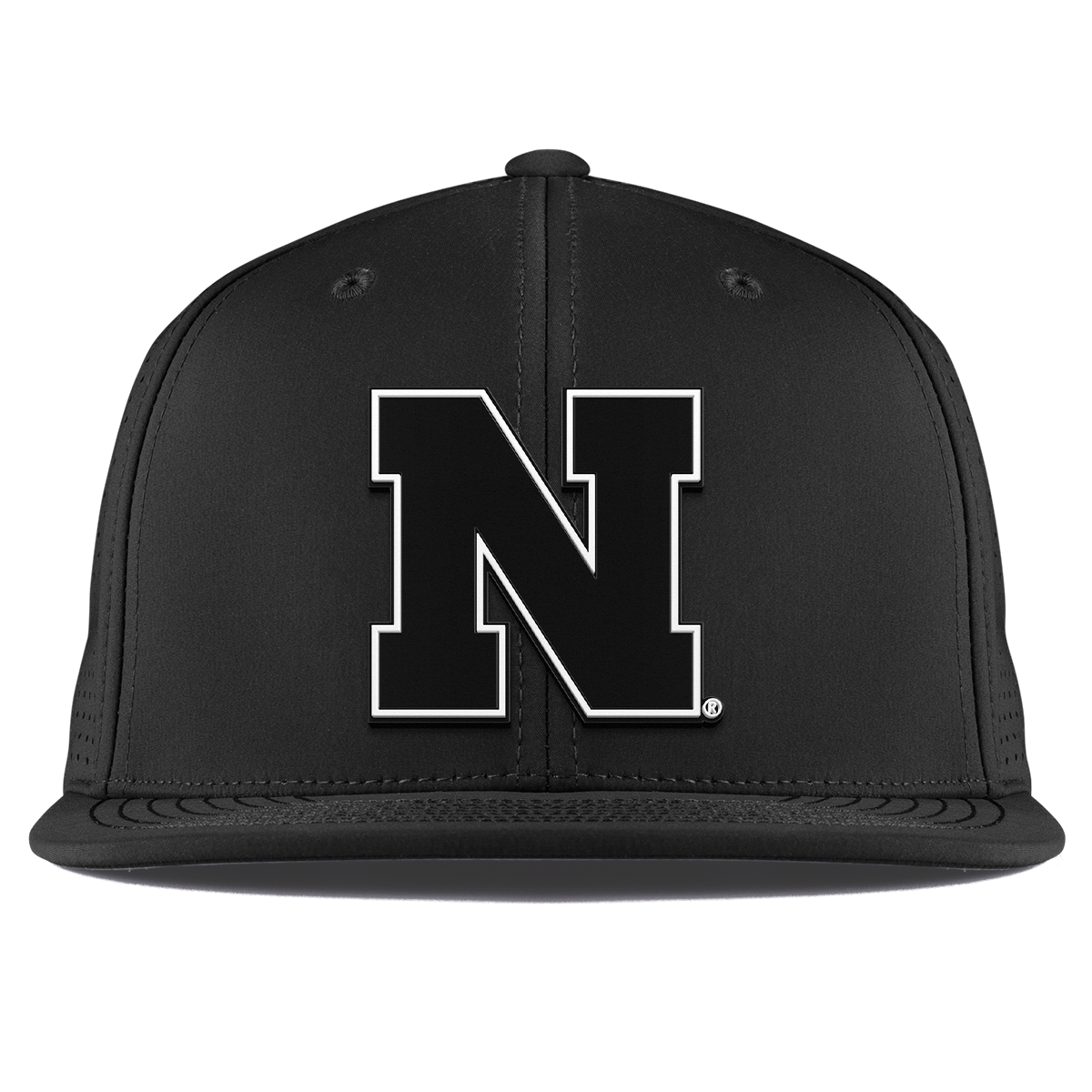 University of Nebraska "Vintage Nebraska Team Logo" Flat Elite XGen™ Black Black