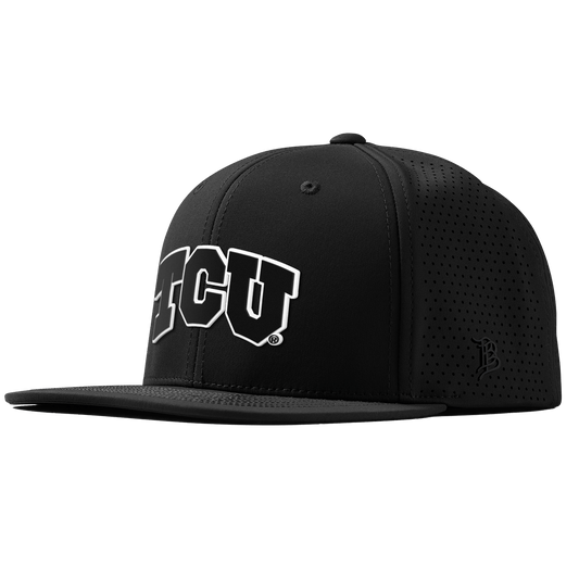 Texas Christian University "Vintage TCU Block" Flat Elite XGen™ Black