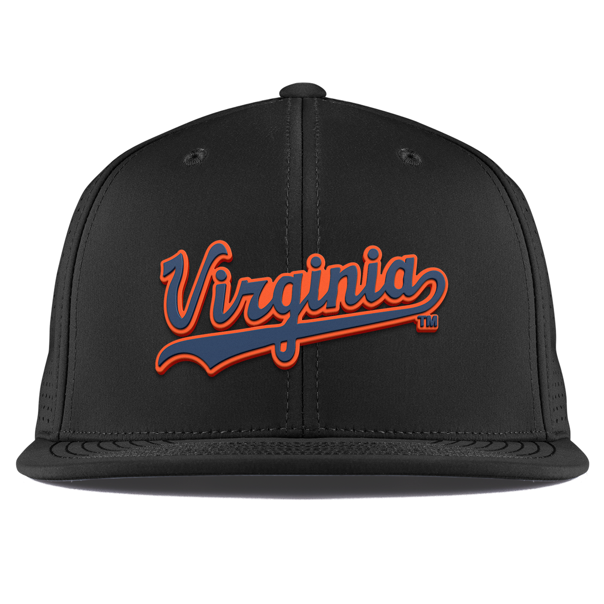 University of Virginia "Virginia Script" Flat Elite XGen™ Black