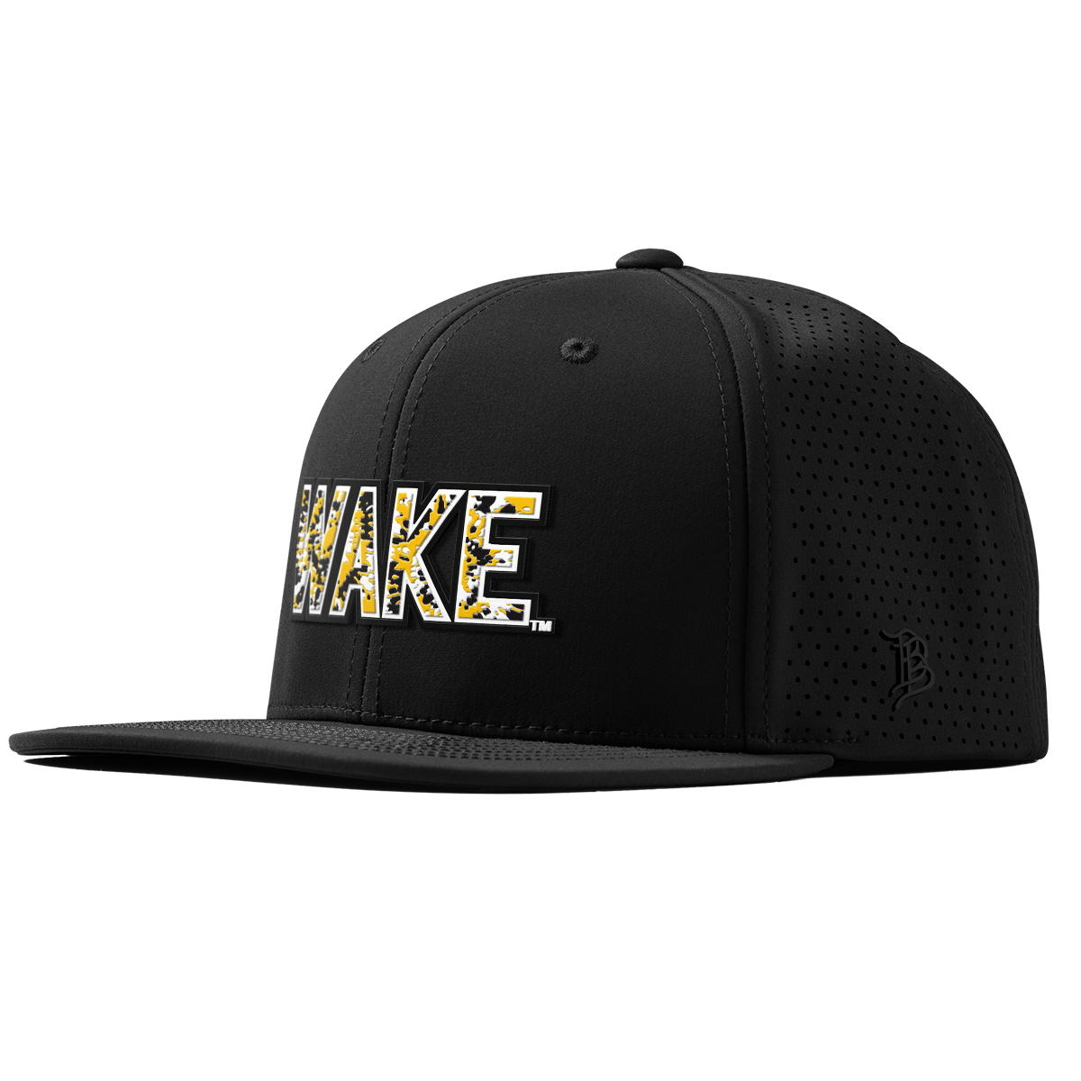 Wake Forest University "Wake Tie Dye" Flat Elite XGen Black