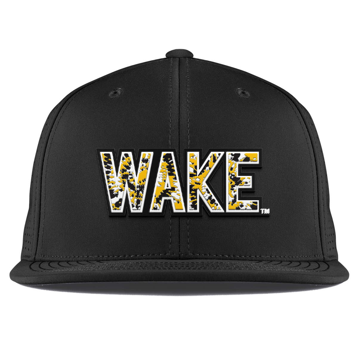 Wake Forest University "Wake Tie Dye" Flat Elite XGen Black
