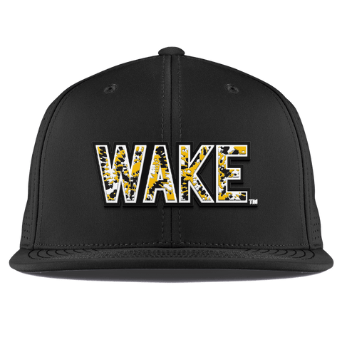 Wake Forest University "Wake Tie Dye" Flat Elite XGen Black