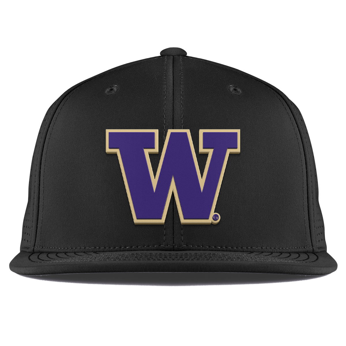 University of Washington "Washington Team Logo" Flat Elite XGen™ Black