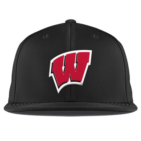 University of Wisconsin "Wisconsin Team Logo" Flat Elite XGen™ Black
