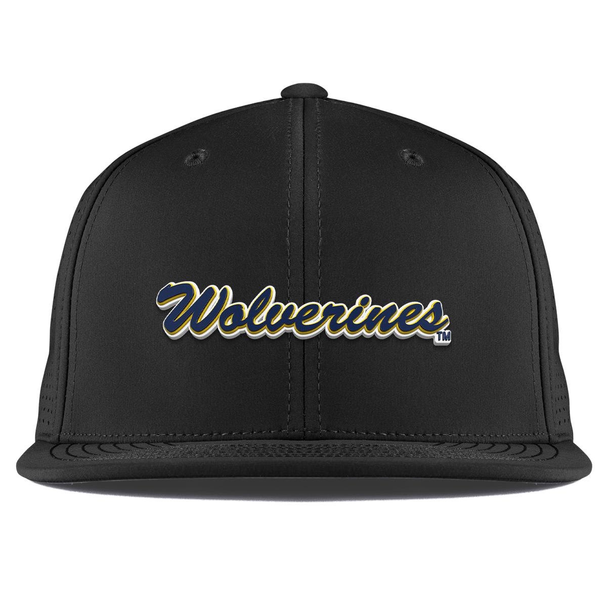University of Michigan "Wolverines Script" Flat Elite XGen™ Black