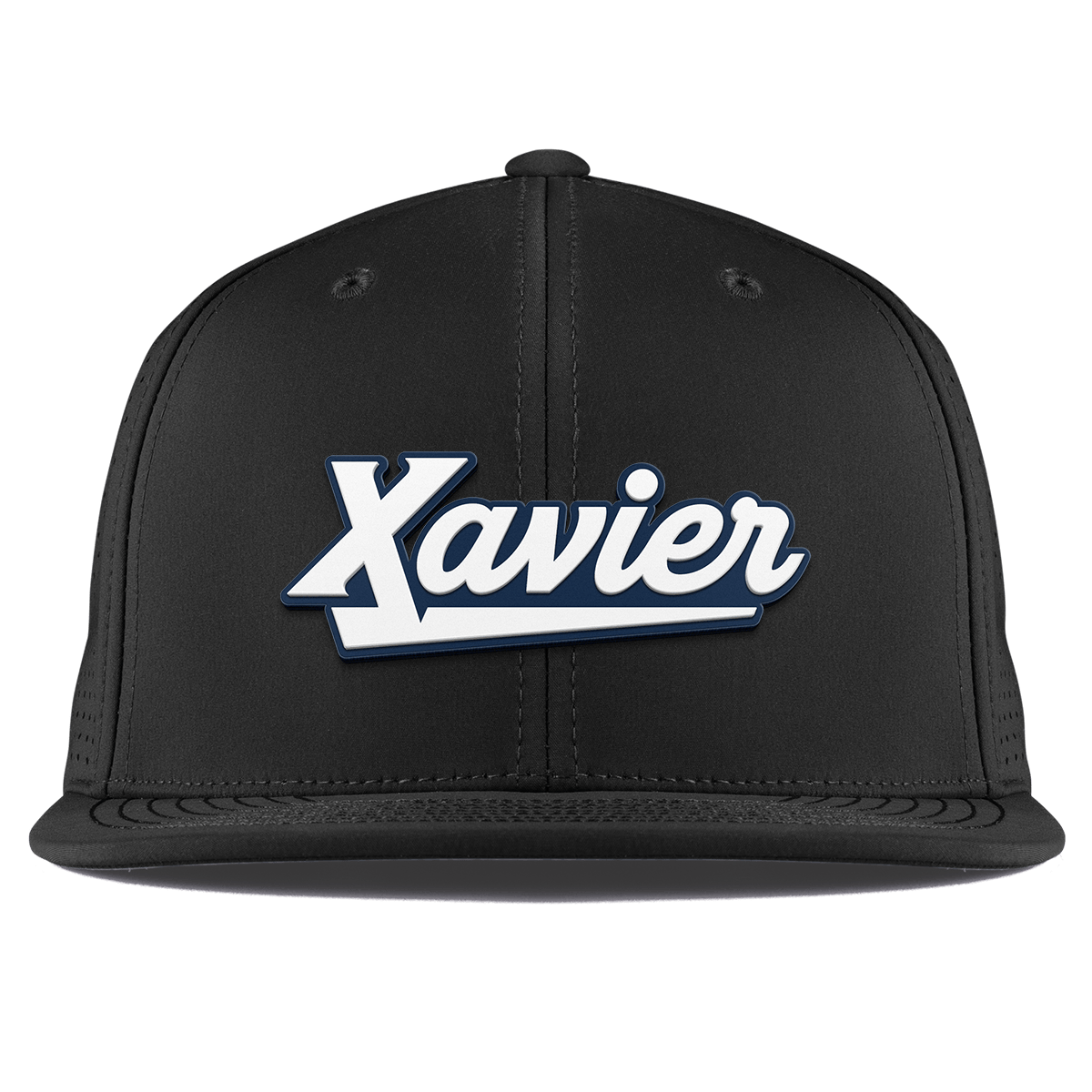 Xavier University "Xavier Script" Flat Elite XGen™ Black