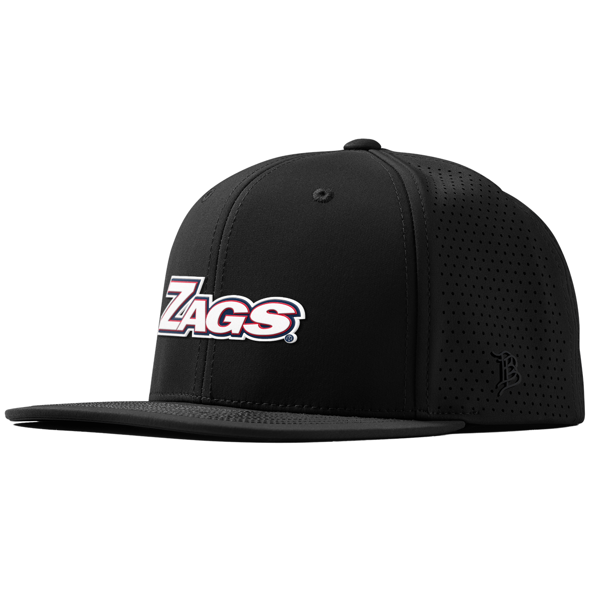 Gonzaga University "Zags Block" Flat Elite XGen™ Black