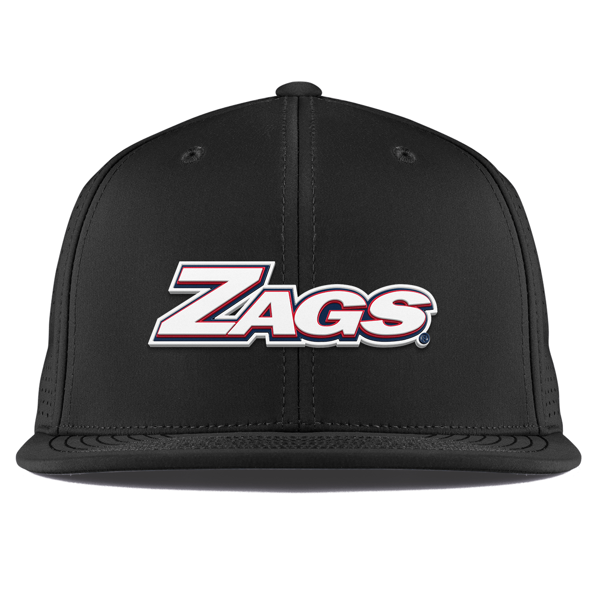 Gonzaga University "Zags Block" Flat Elite XGen™ Black