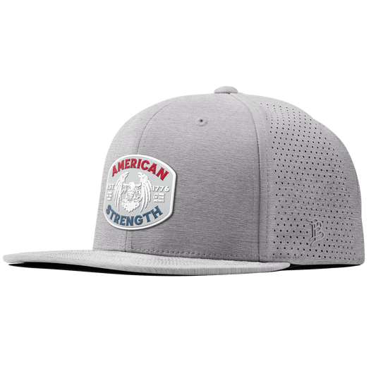 American Strength USA Flat Elite XGen™ Hat Heather Gray