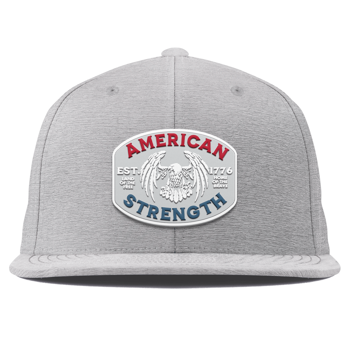 American Strength USA Flat Elite XGen™ Hat Heather Gray