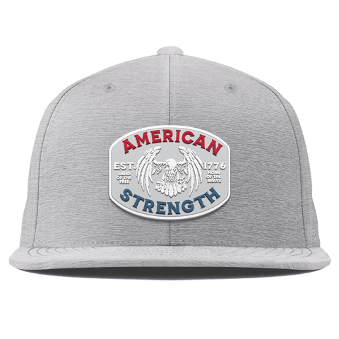 American Strength USA Flat Elite XGen™ Hat Heather Gray