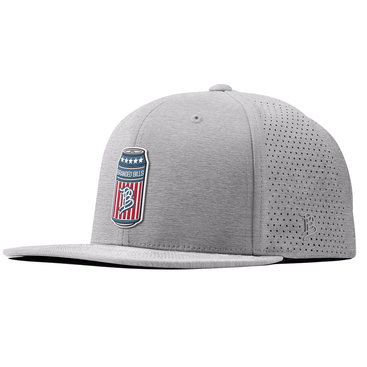 BB Brew Flat Elite XGen™ Hat Heather Gray
