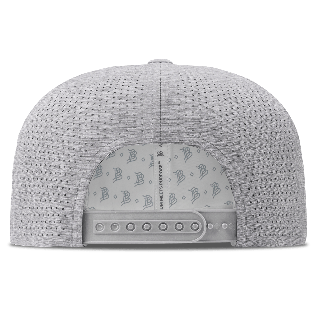 Hailey Ostrom "All American Golf Club" Flat Elite XGen™ Back Heather Gray