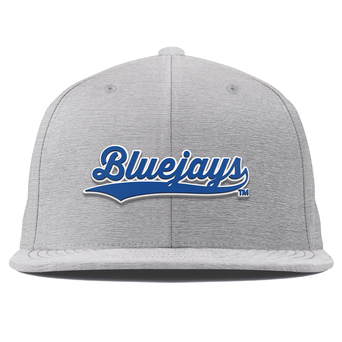 Creighton University "Bluejays Script" Flat Elite XGen™ Heather Gray