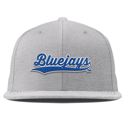 Creighton University "Bluejays Script" Flat Elite XGen™ Heather Gray