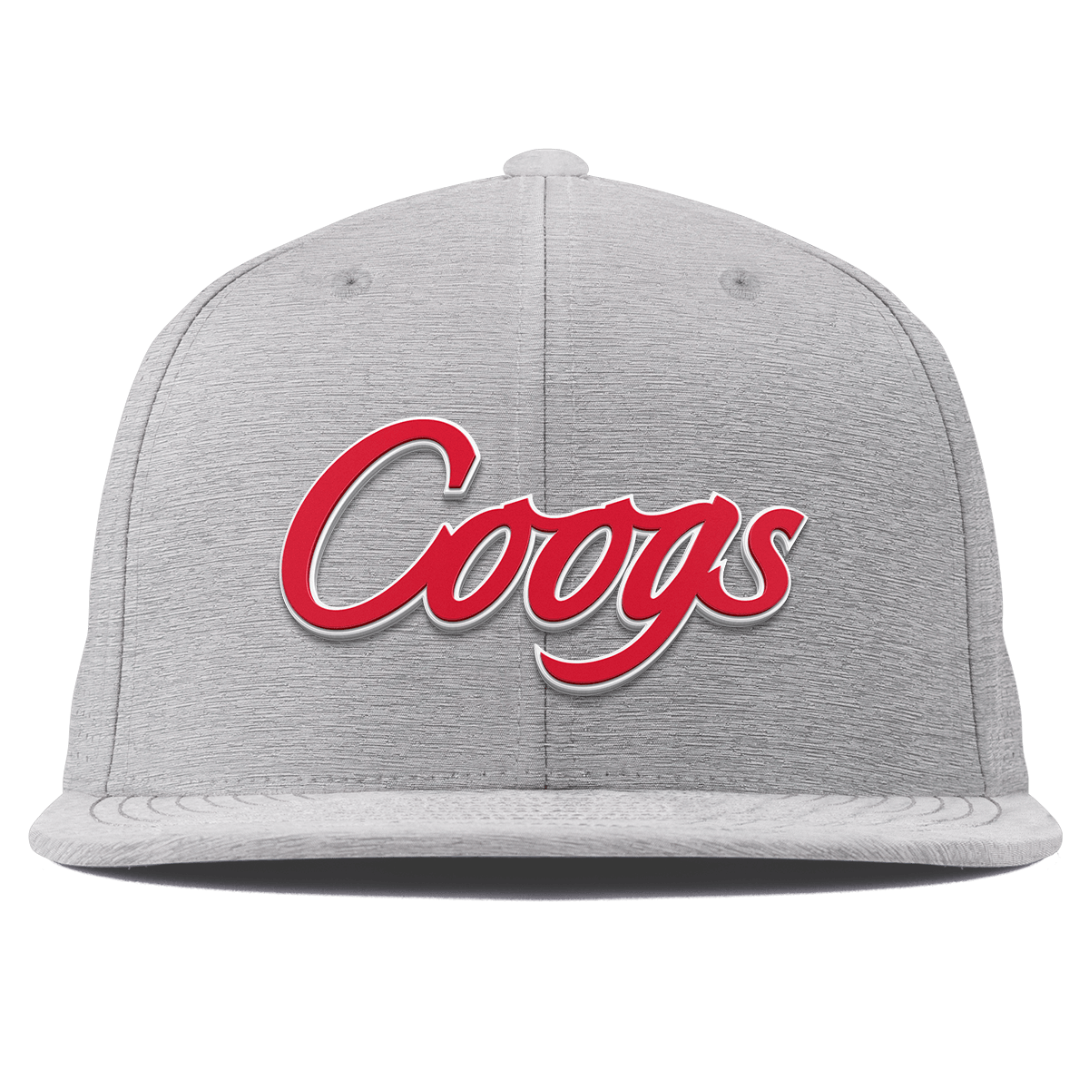 University of Houston "Coogs Script" Flat Elite XGen™ Heather Gray