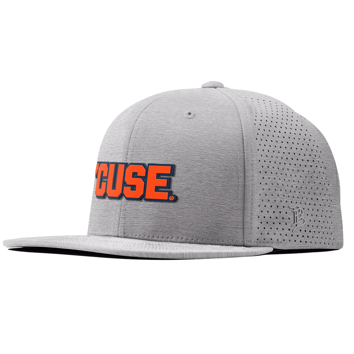 Syracuse University "Cuse Block" Flat Elite XGen™ Heather Gray