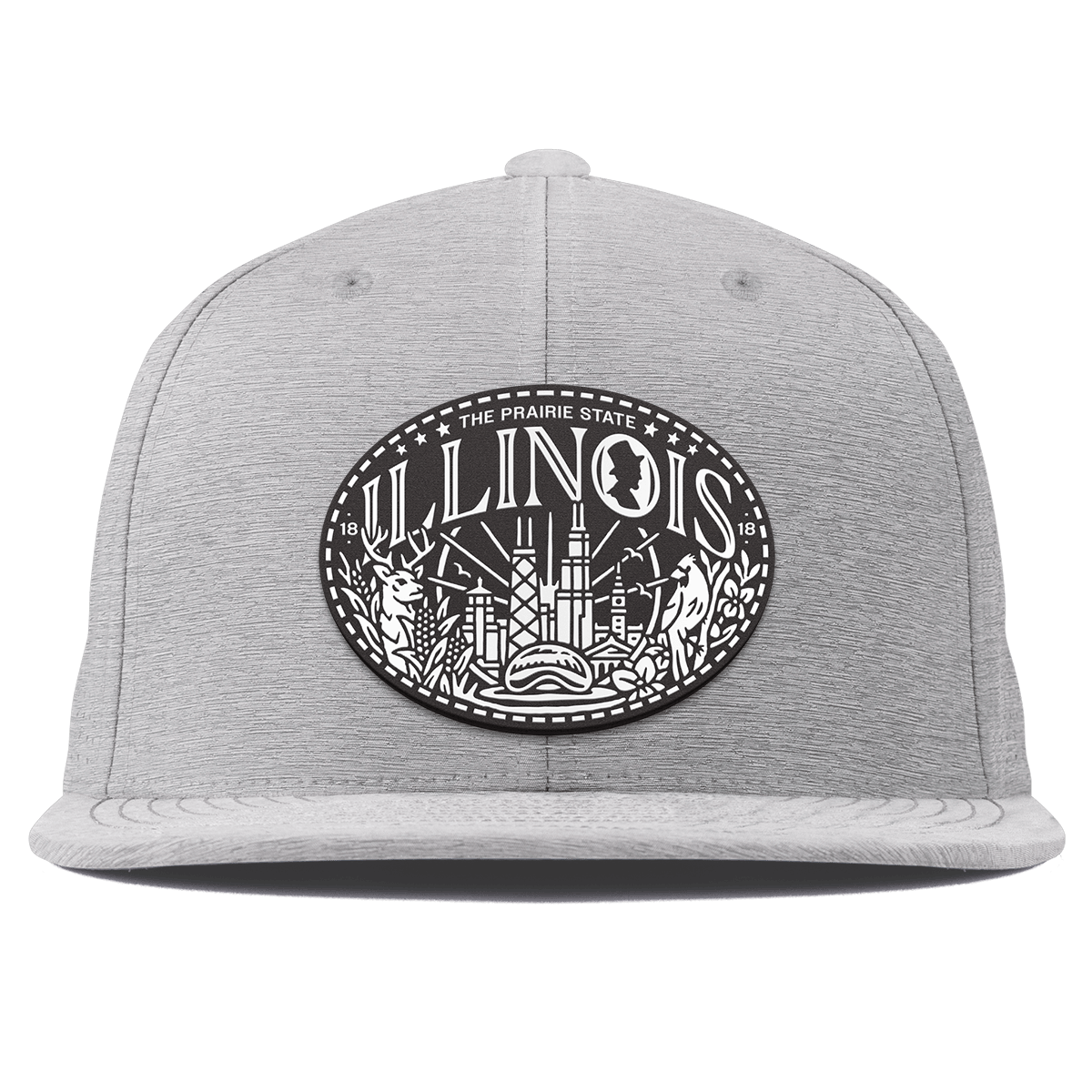 Illinois Traveler Flat Elite XGen™ Heather Gray