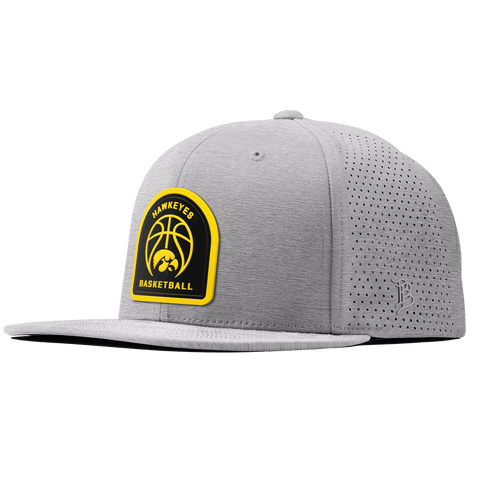 University of Iowa "Iowa Basketball" Flat Elite XGen™ Heather Gray