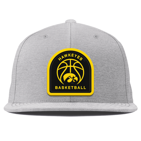 University of Iowa "Iowa Basketball" Flat Elite XGen™ Heather Gray