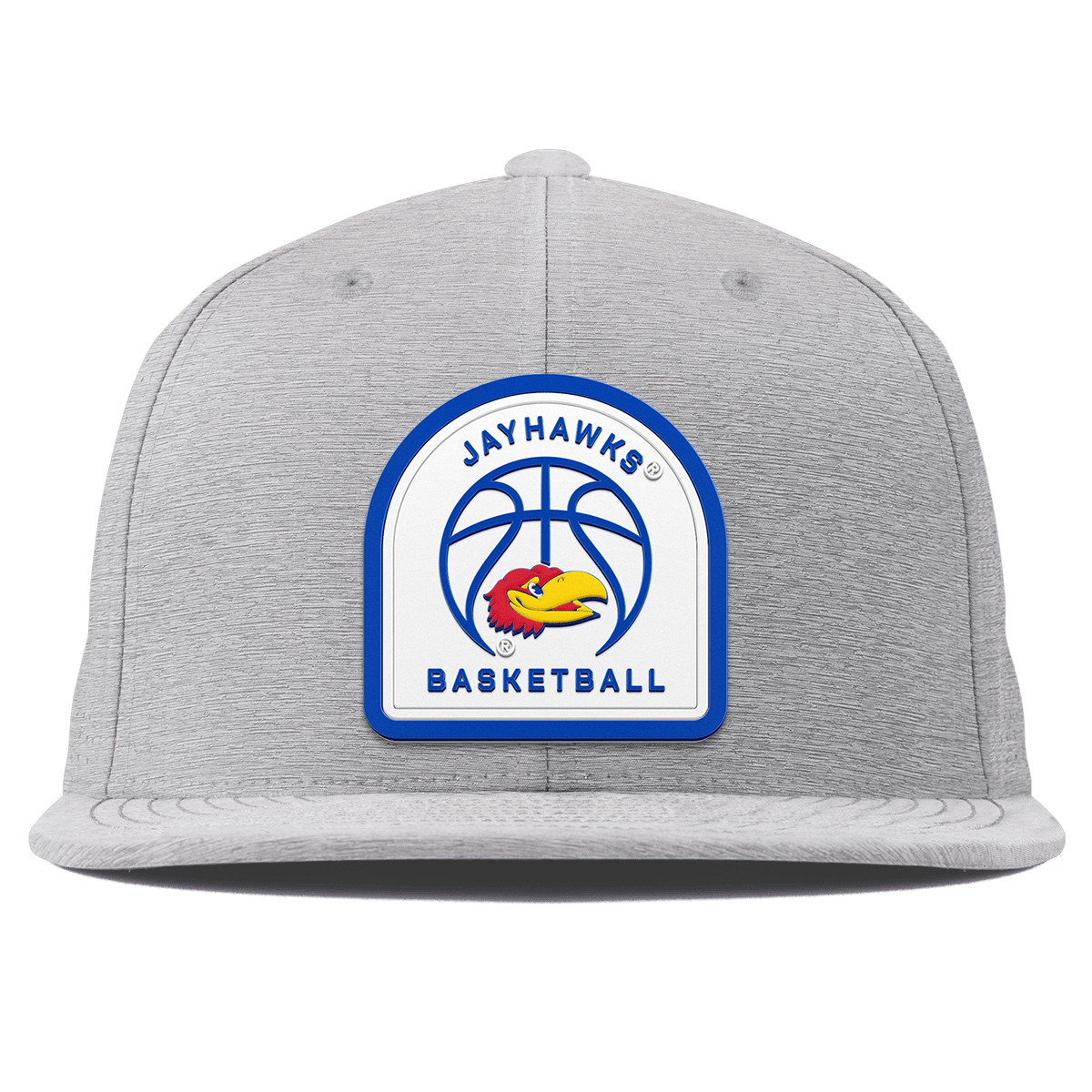 University of Kansas "Kansas Basketball" Flat Elite XGen™ Heather Gray