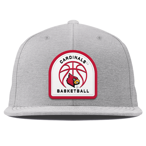 University of Louisville "Louisville Basketball" Flat Elite XGen™ Heather Gray
