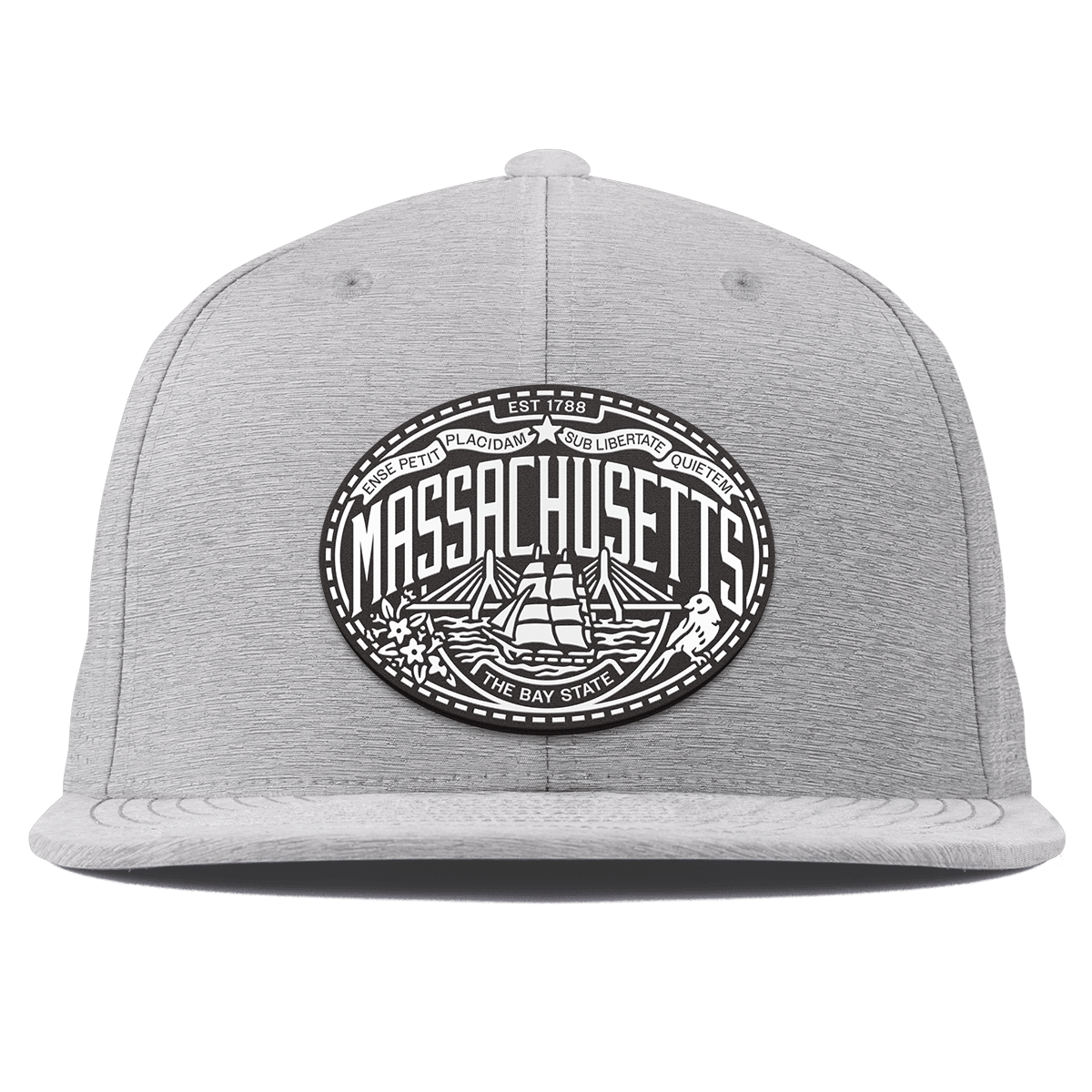 Massachusetts Traveler Flat Elite XGen™ Heather Gray