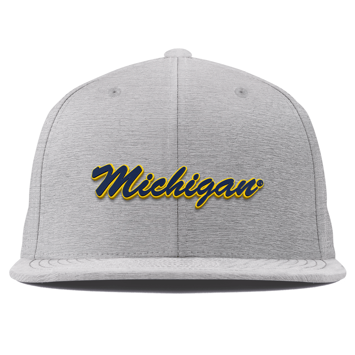 University of Michigan "Michigan Script" Flat Elite XGen™ Heather Gray