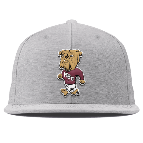 Mississippi State University "Mississippi State Bully" Flat Elite XGen™ Heather Gray