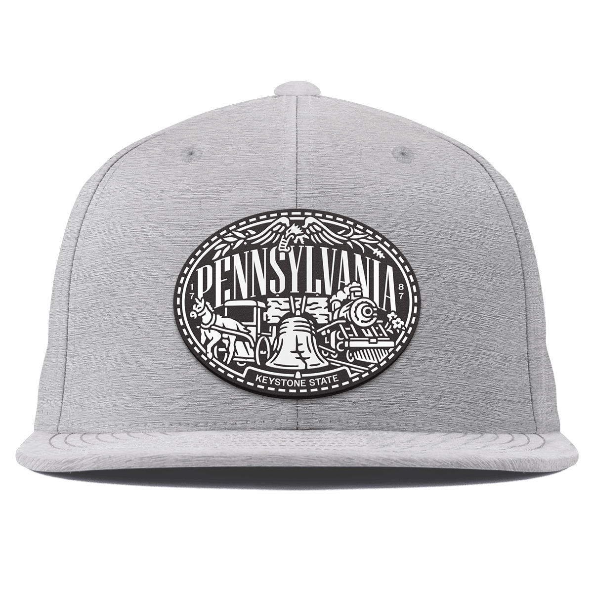 Pennsylvania Traveler Flat Elite XGen™ Heather Gray