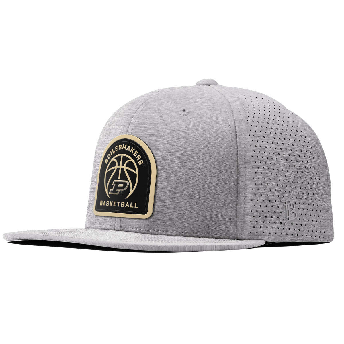 Purdue University "Purdue Basketball" Flat Elite XGen™ Heather Gray