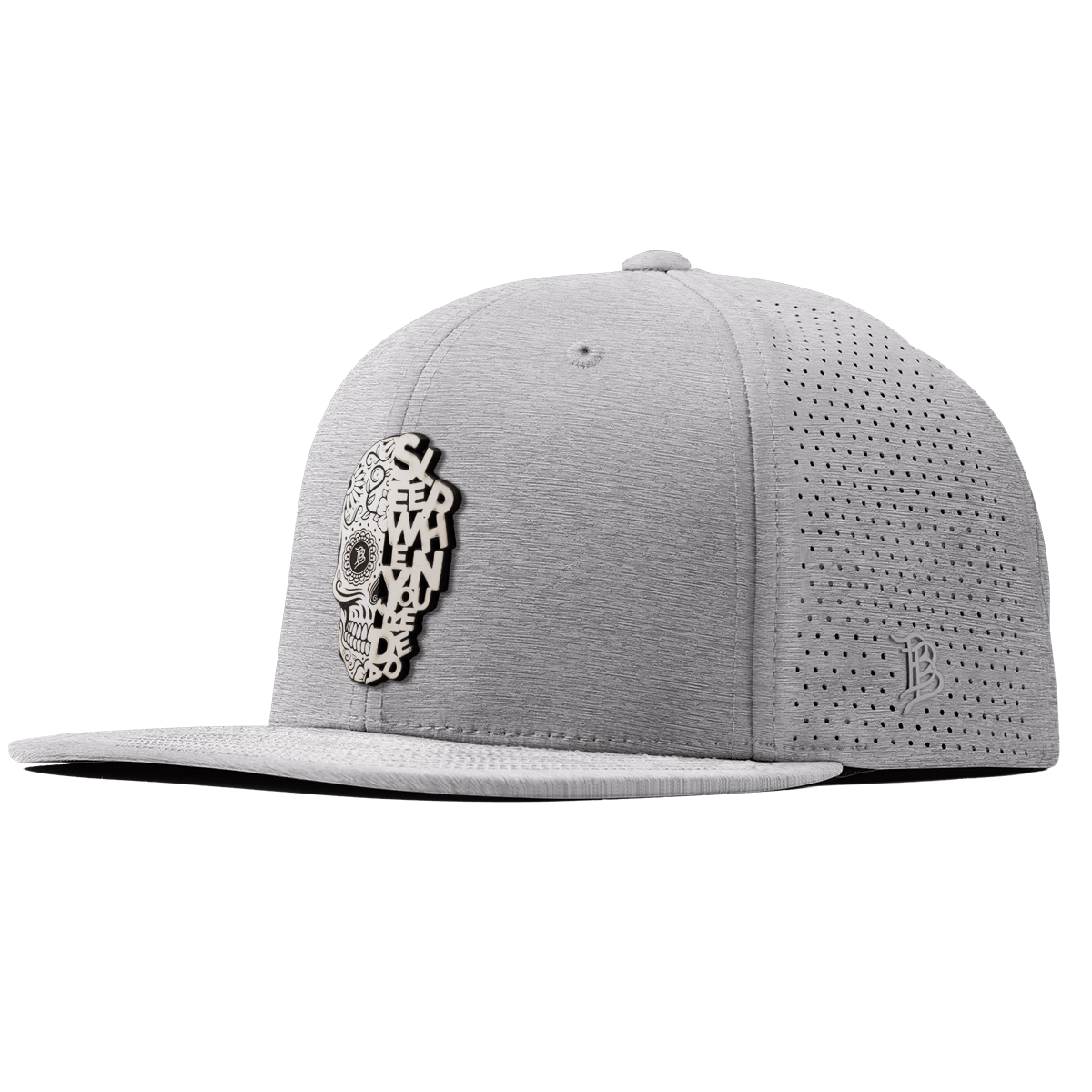 Sleep When You're Dead Skull Flat Elite XGen™ Heather Gray