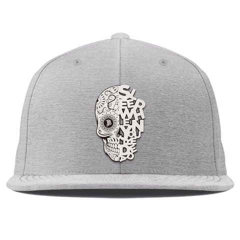 Sleep When You're Dead Skull Flat Elite XGen™ Heather Gray