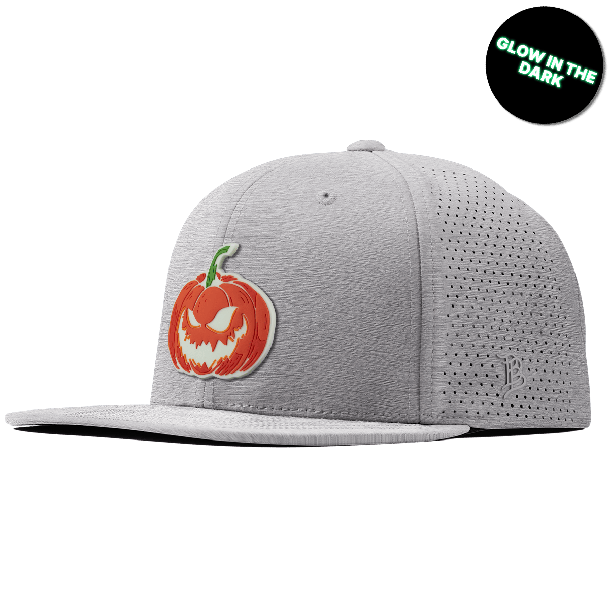 Jack-O-Lantern Glow Flat Elite XGen™ Heather Gray