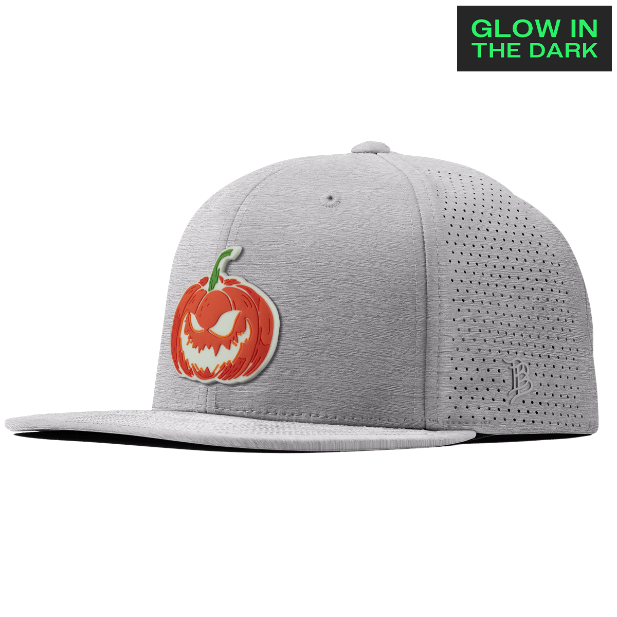 Jack-O-Lantern Glow Flat Elite XGen™ Heather Gray