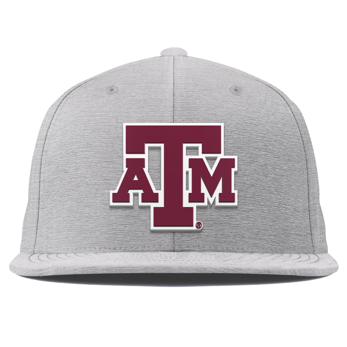 Texas A&M University "Texas A&M Block" Flat Elite XGen™ Heather Gray