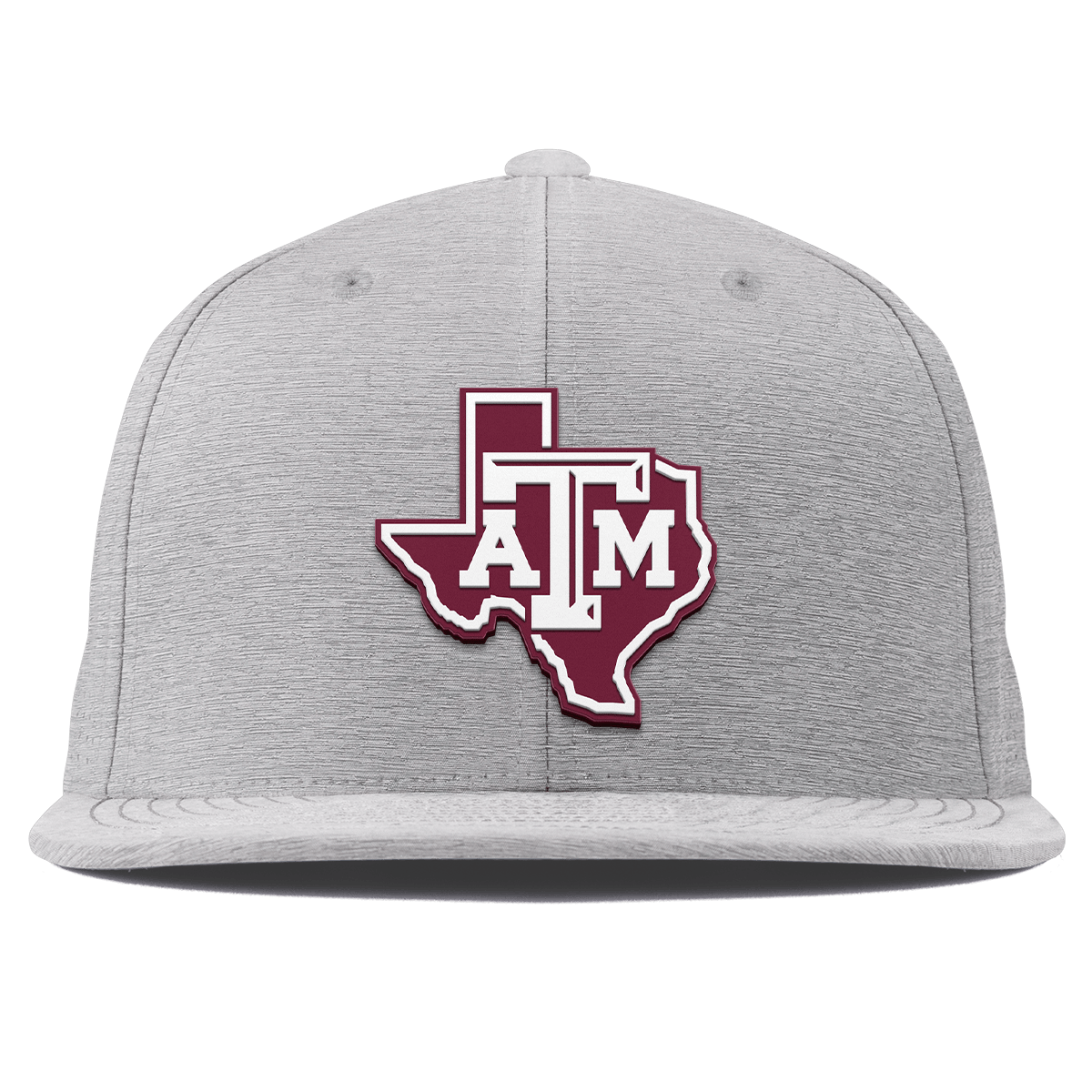 Texas A&M University "Texas A&M Outline" Flat Elite XGen™ Heather Gray
